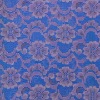 Double color lace fabric