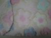 Double coral fleece and printing fabrics/baby blanket fabric