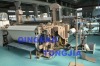 Double nozzle air jet loom with jacquard