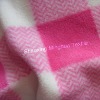 Double sides brushed one side anti pilling knitting polar fleece