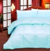 Down comforter with pillow shams