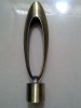 Drapery rod metal finials