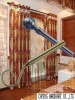 Drapry decorative flexible plastic curtain rod,curtain ring,curtain bracket