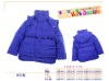 Duck down Jacket for Kids-Blue