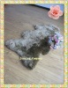 Dyed sheepskin rug