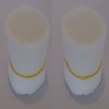 Dyed white nylon hair for makeup brushes OEM orders accept
