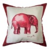 E-Elephant-silk cushion cover, screen
