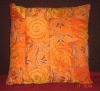 EMBROIDERY SILK CUSHION COVER