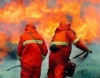 EN11612 and NFPA2112 C/N red flame retardant twill 32/2*32/2 clothing