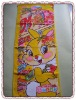 Easter gift Kawaii Bunny 100% Cotton velour reactive print cotton towel size:40*60