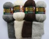 Eco-freindly undyed 100%alpaca yarn,natural yarn
