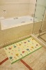 Eco-friendly PVC Foam Anti-slip bath area rugs