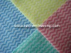 Eco-friendly Wave-line Spunlace Wiping Cloth