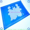 Eco-friendly silicone&rubber customs table placemat