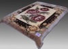 Elegant 100% polyester blanket