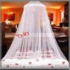 Elegant Lace Bed Canopy Mosquito Net White/Mosquito Netting