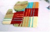 Elegant fine quality acrylic bath mat set