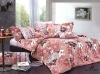 Elegant pigment print bed sheet/bedding sets