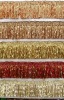 Elegant polyester curtain lace, tassel fringe