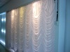 Elegant waved roman curtain