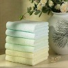 Elegent Jacquard Solid Color Linen Bath Towels