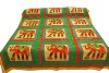 Elephant Patches Design Premium Handmade Bedspread