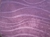 Embossed Suede Blackout Fabric for Curtain