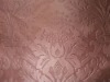 Embossed blackout shiny curtain