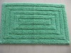 Embossed cotton rug