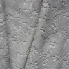 Embossed plush fabric