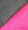 Embossed pongee fabric for many choice