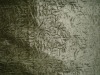 Embossed velvet decorating fabric