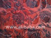 Embossed velvet fabric