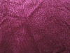 Embossed velvet fabric for curtain