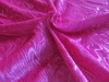 Embossed velvet fabric for curtain
