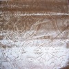 Embossed velvet fabric for sofa