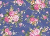 Embroidered 100% polyester  fabric