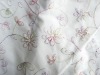 Embroidered 100% polyester  fabric