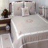 Embroidered Cotton Bedding sets ,quilt , quilt set,bedding