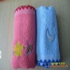 Embroidered hotel towel 100% cotton