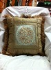 Embroidered pillow cover