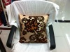 Embroidered pillow cover