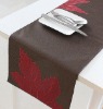 Embroidered table runner