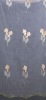 Embroidering curtain fabric