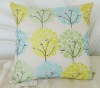 Embroidery Colorful Tree Pillowcase Cushion Cover