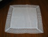 Embroidery Lace Satin Hanky Handkerchief