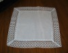 Embroidery Lace Satin Hanky Handkerchief