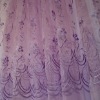 Embroidery Organza Curtain Fabric