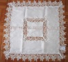 Embroidery Tablecloth with Watersoluble lace