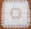 Embroidery Tablecloth with hydrosoluble lace